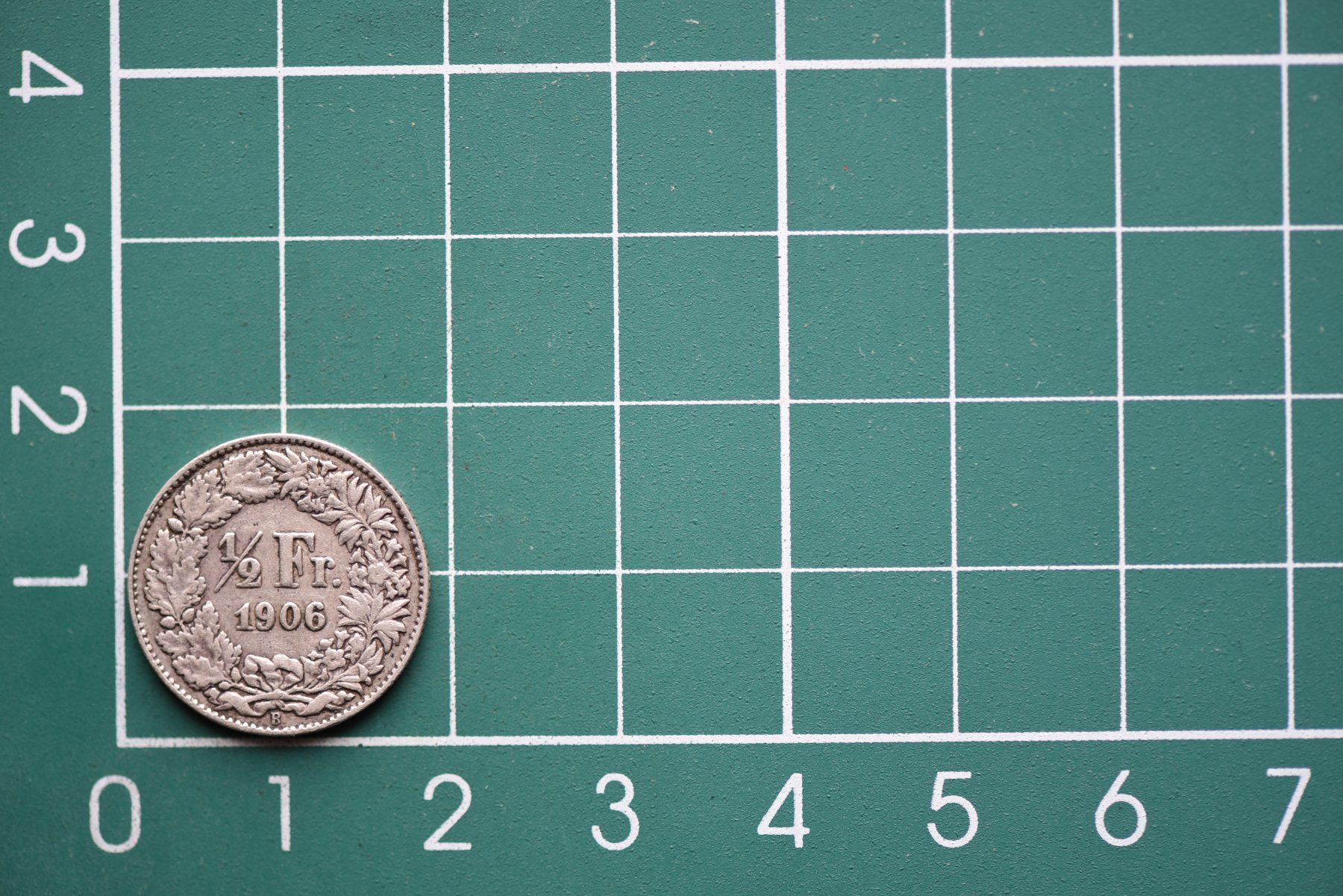 Tutti le monete: 835er silber 50 rappen 1906 – Usato da Laupen BE venduto da Gufi57
