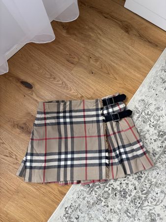 Wool Mini Skirt Burberry UK12