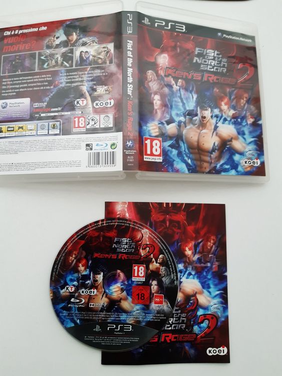 FIST OF THE NORTH STAR KEN'S RAGE 2 COLLECTOR'S EDITION PS3 PLAYSTATION 3 IT NEW