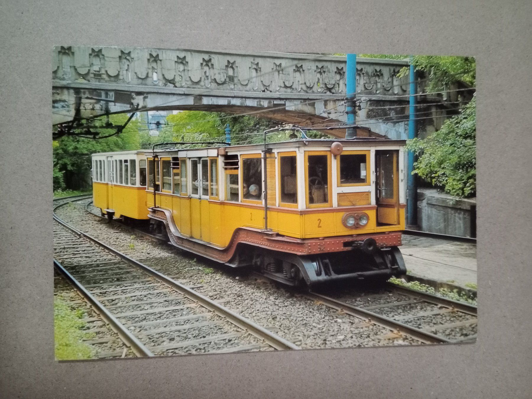 Cartoline postali: Ak Bahn Ungarn U-Bahnwagen Budapest – Usato da Küttigen venduto da Melisch1000