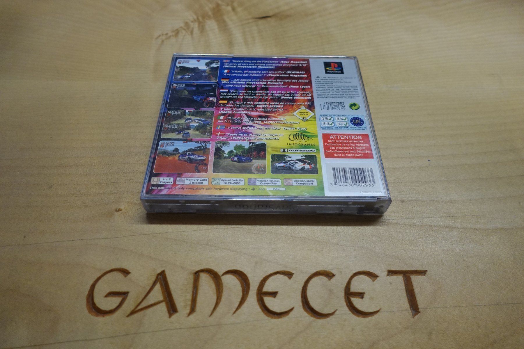 Sony Giochi: V-Rally 97 Championship Edition Platinum – Usato da Steinach venduto da Gamecet 2