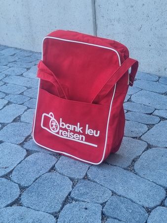 Vintage Reisetasche "Bank Leu Reise" - Original