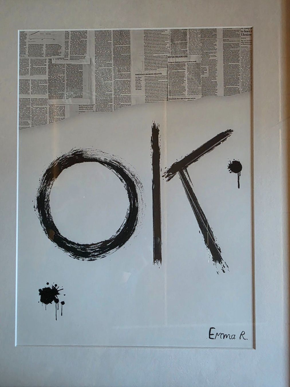 Foto & Immagini: Bild Trilogie "Yes & OK" Grafik – Usato da Walterswil BE venduto da Lonitti 5