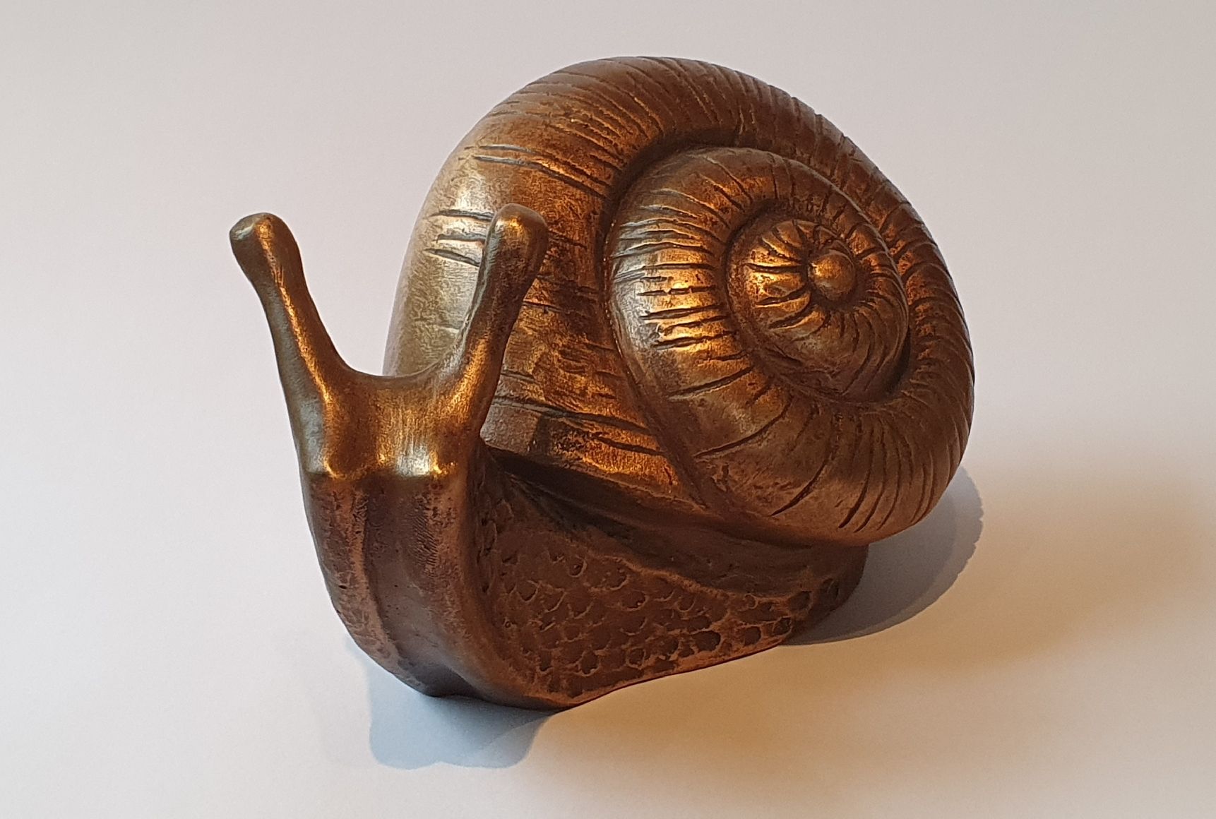 Alle Dekorationen: grosse Schnecke vollplastisch aus Bronzeguss – Neu und originalverpackt aus Dürnten von stefanverkauft 1