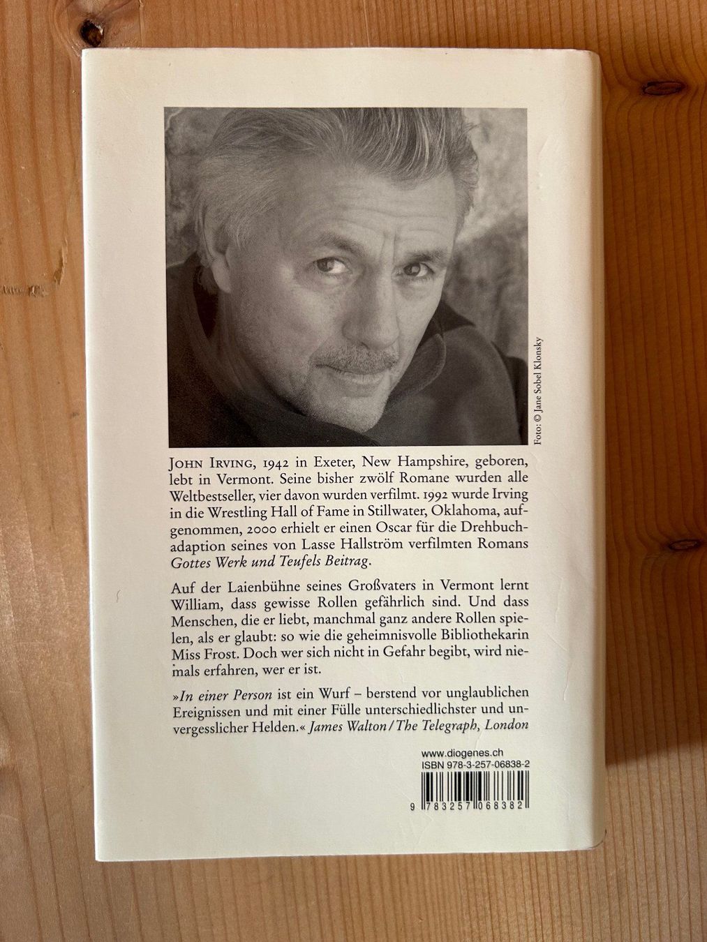 Libri: John Irving – In einer Person – Usato da Igis venduto da ThalesDerErste 3