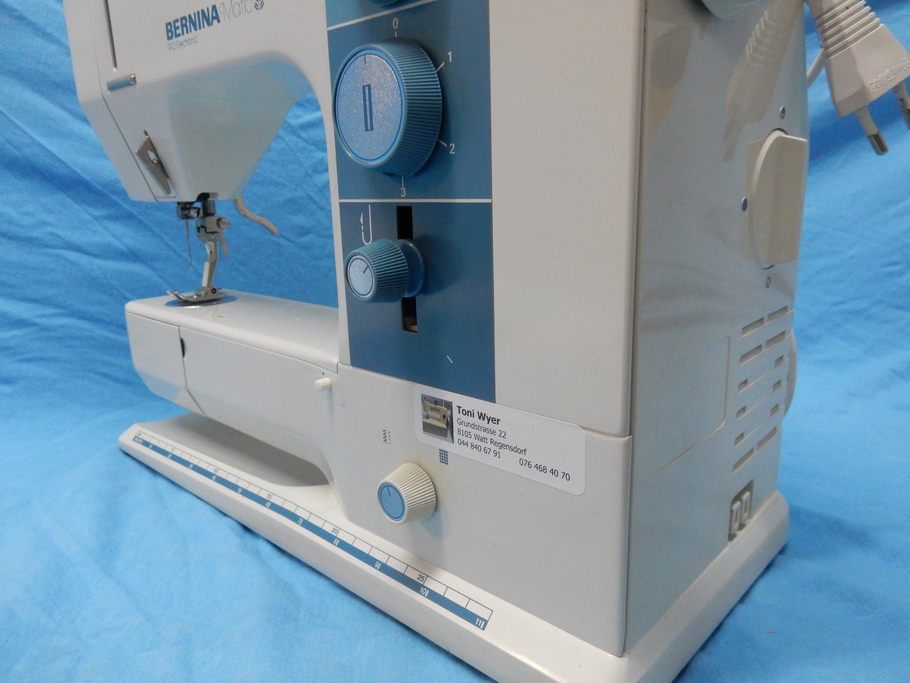 Bernina Nähmaschinen: Bernina Matic 910 Electronic ***Top Maschine***   26013 – Gebraucht aus Watt von Mariposa49 7