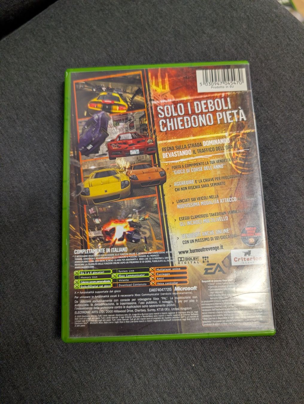 Giochi: Burnout revenge Microsoft xbox – Usato da Giubiasco venduto da Ticinerd 1