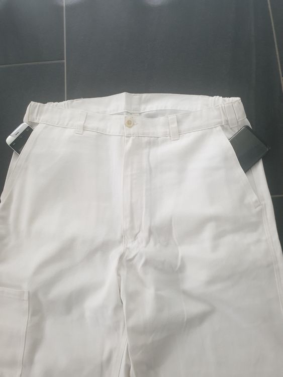Pantaloni: Malerhose Gr 60(100%Baumwolle) – Nuovo e nell'imballaggio originale da Bischofszell venduto da badza72 5
