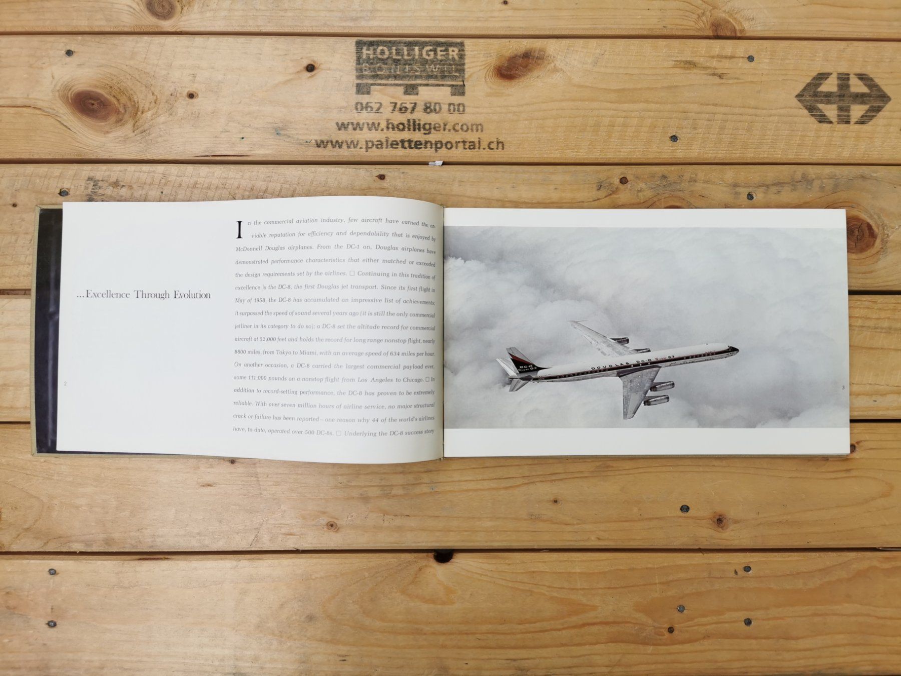 Bücher: Buch Douglas DC-8 – Gebraucht aus Neuenkirch von bf-109 2