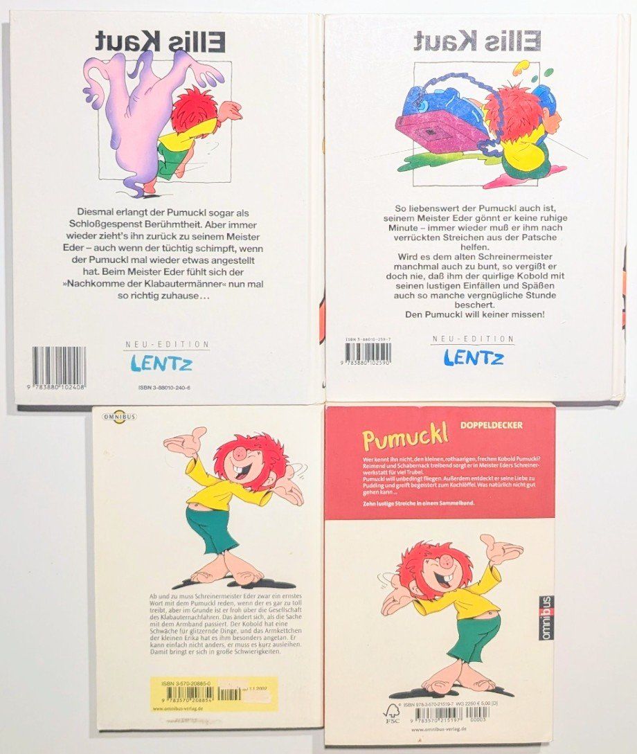 Bücher: 4 Pumuckl Bücher – Gebraucht aus Wängi von ABIZONE-86 1