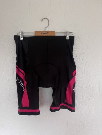 Damen Radlerhose X-Tiger Schwarz Pink Grösse L neuwertig