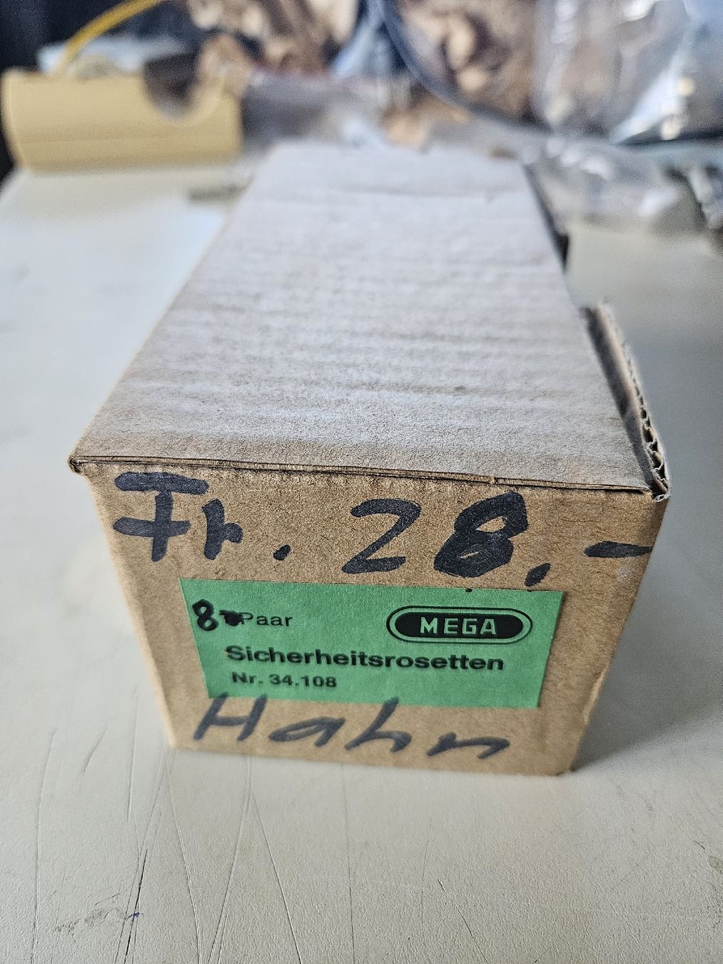 Lucchetti: MEGA Sicherheitsschloss Rosetten Set, Neu & Original! – Nuovo (secondo la descrizione) da Oberburg venduto da znas 4