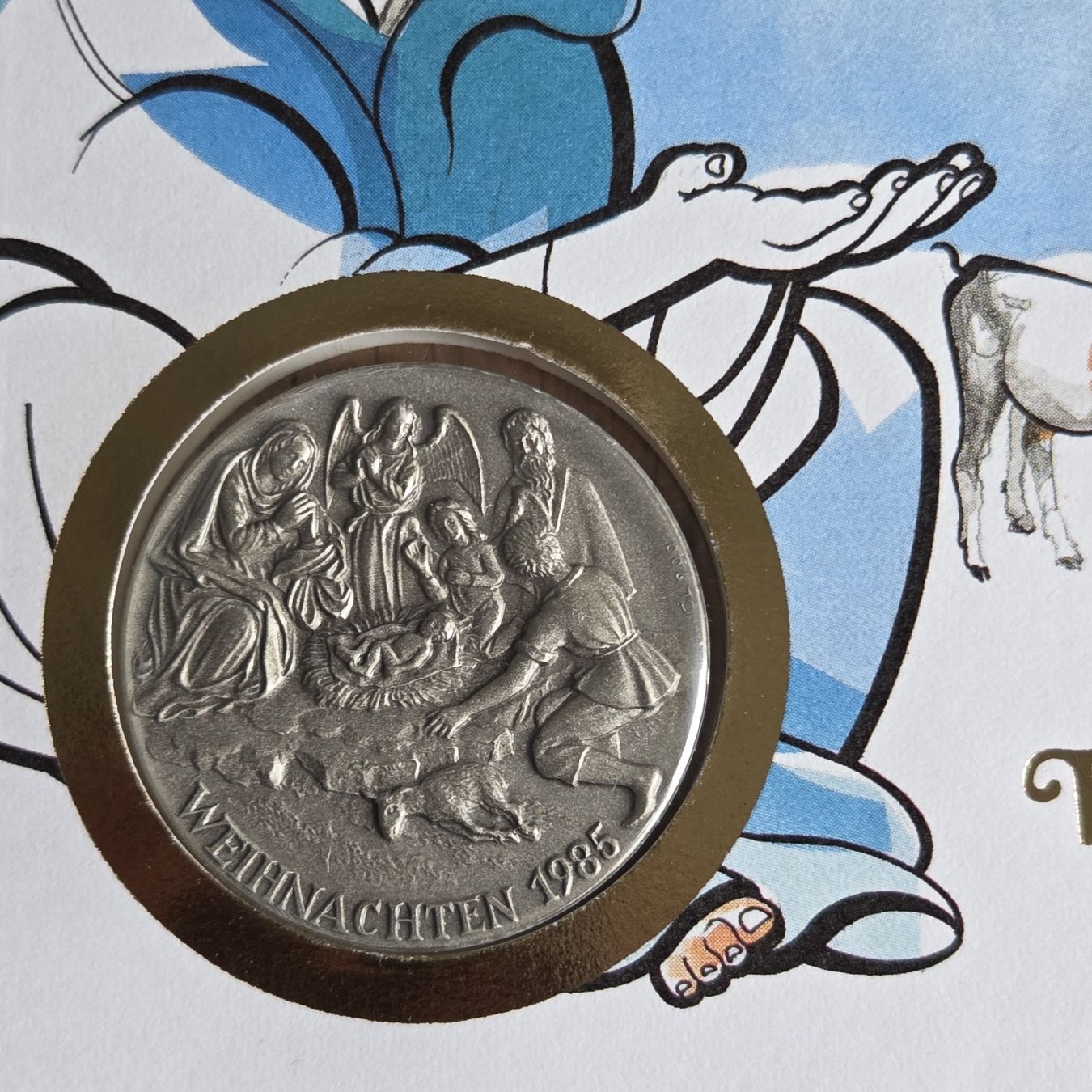 Medaglie: Silbermedaille Weihnachten von 1985 – Usato da Stans venduto da Ducati16 1