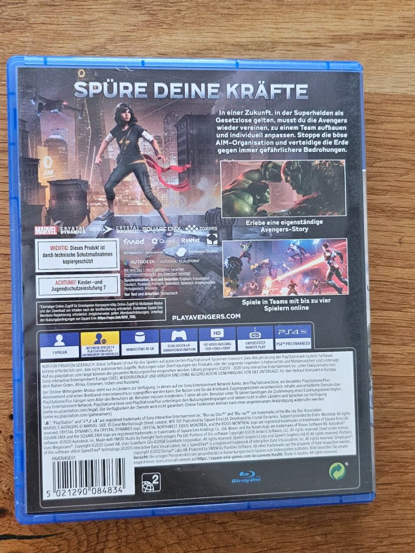 Giochi: PS 4 Spiel - Marvel Avengers – Nuovo (secondo la descrizione) da Schübelbach venduto da Privat. 1