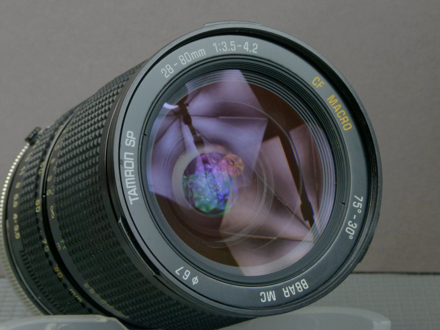 Tamron Obiettivi: Objektiv Tamron SP 28-80mm CF Macro BBAR MC Canon – Usato da Rheineck venduto da mur.man