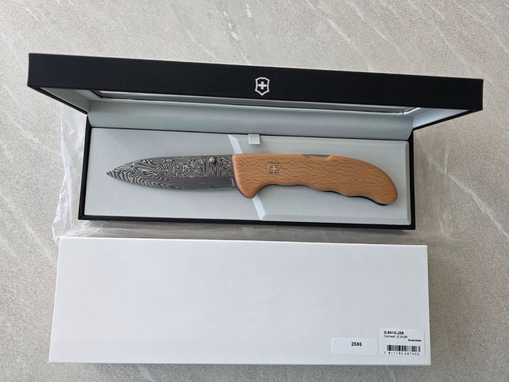 Victorinox Damast 2026 - Evoke Wood Damast Limited Edition (Neu (gemäss ...