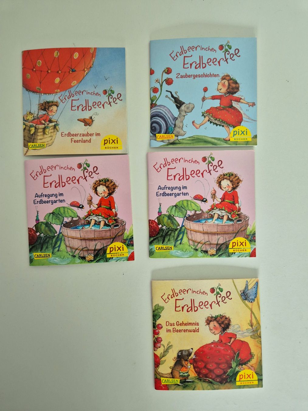Livres: 5 Pixi Bücher: Erdbeerinchen Erdbeerfee – D'occasion à Aarburg par i_c6r8