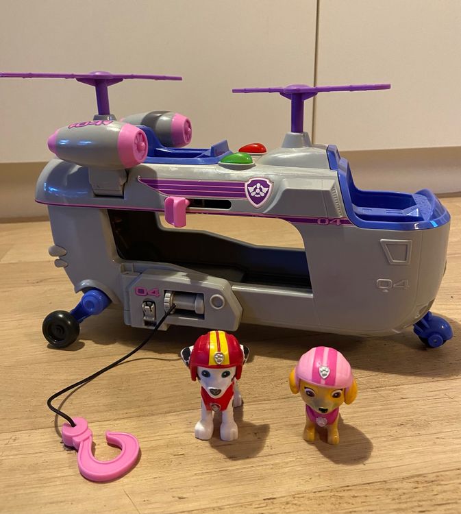 Paw Patrol Méga Véhicule De Police – 5-en-1, 4 Mini-véhicules, Figurine Chase – Dès 3 Ans