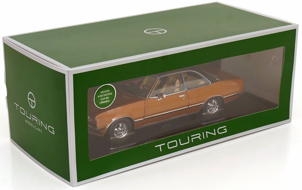 Opel Modellini d'auto: Opel Commodore B GS/E Coupé 1972-1977 dunkelbraun met. / – Nuovo e nell'imballaggio originale da Gerlafingen venduto da espero88 9