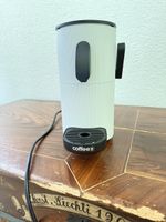neuwertige CoffeeB Globe Kaffeemaschine mit Kapseln