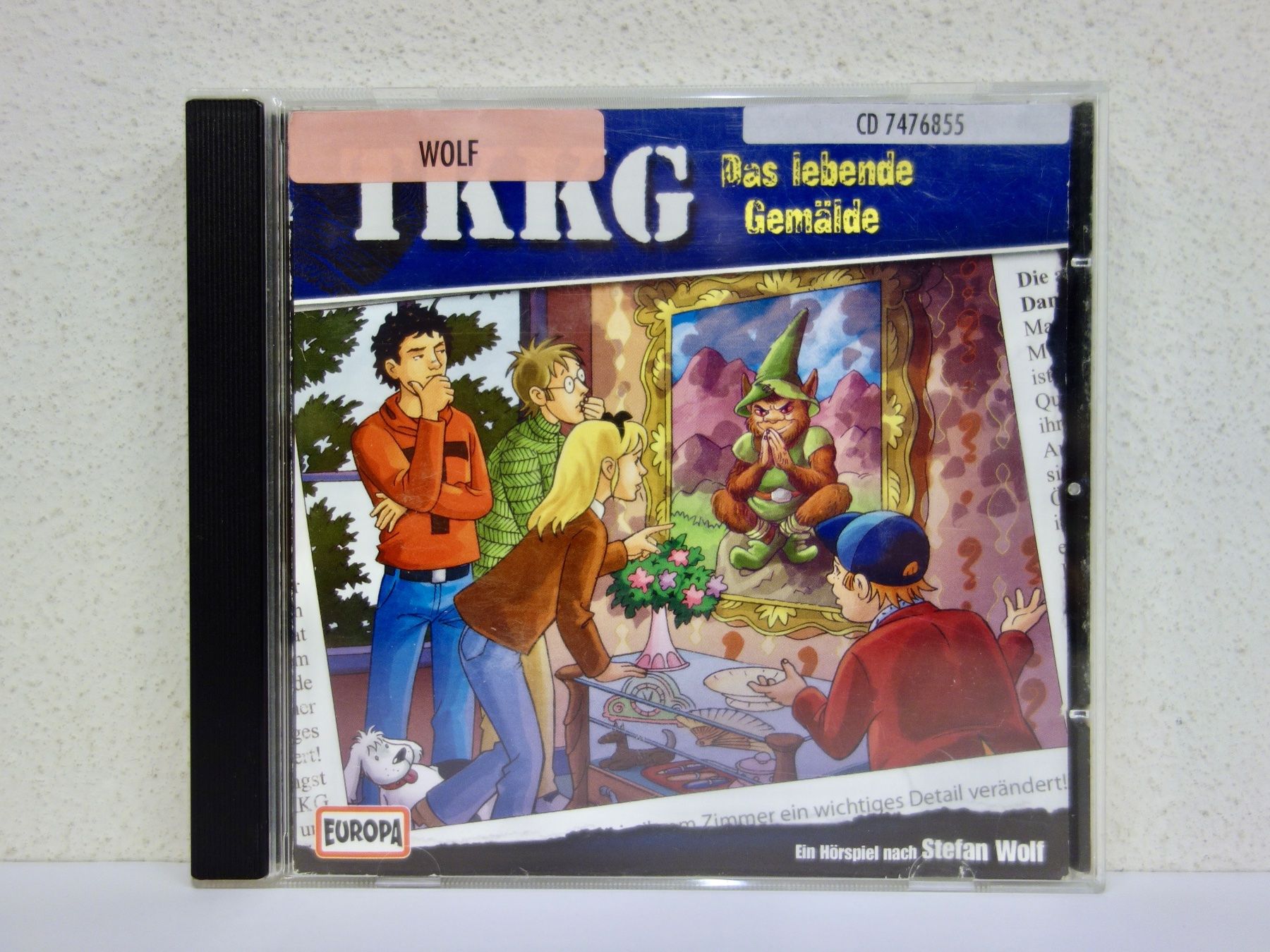 CD: CD EIN FALL FÜR TKKG - DAS LEBENDE GEMÄLDE – Usato da Kerzers venduto da wisaundso