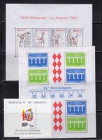 R5204  /  MONACO Yvert bloc n° 21/22/23/24/27/29 neufs XX