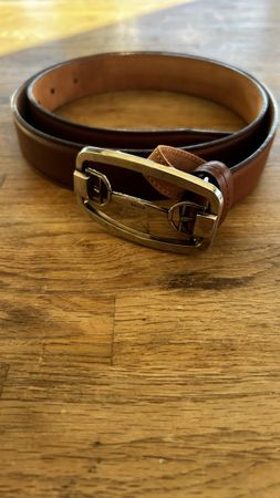 Bally leather Belt