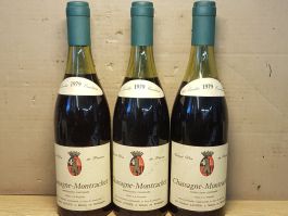 3 Fl. Chassagne - Montrachet 1979 Etienne Latour