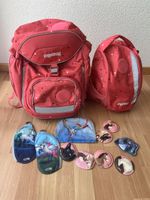 Mädchen Schulrucksack/Schulthek Ergobag Set mit Kletties