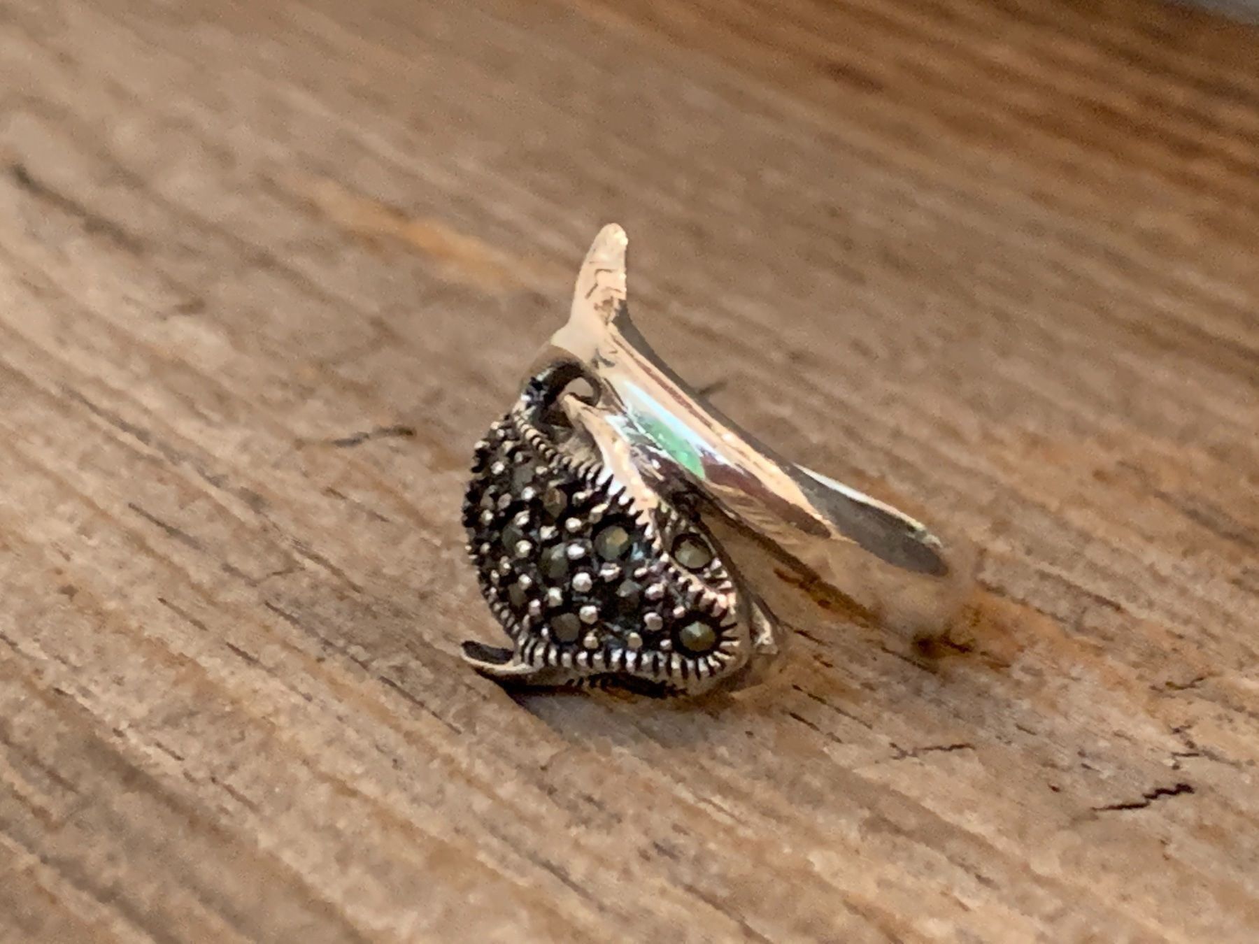 Ringe: Delfin Ring  Gr 56 - Silber 925 mit Markasiten – Neu (gemäss Beschreibung) aus Bern von Jiffy 6