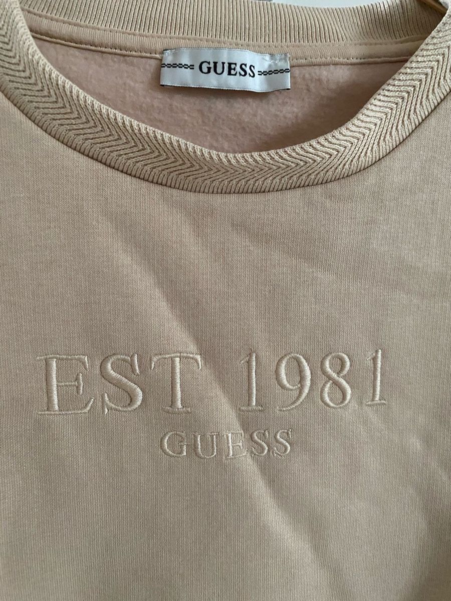 Guess Pullover & Sweatshirts: Guess Pullover Sweatshirt beige Gr.S Neu und ungetragen – Neu und originalverpackt aus Ellikon an der Thur von Bali1999 2