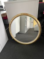 Runder Spiegel mit Goldrahmen, Durchmesser 70 cm, Top!