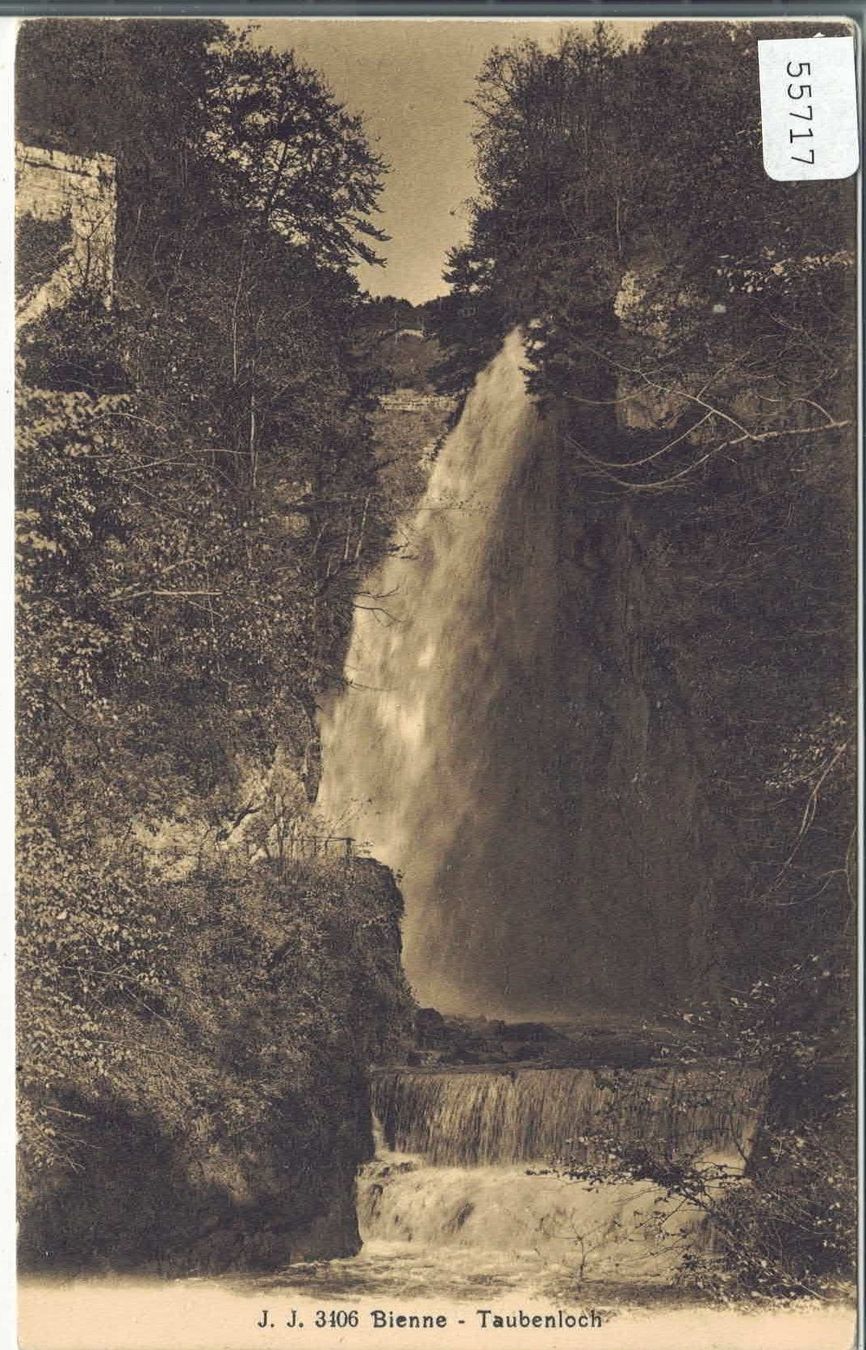 Cartoline postali: Biel-Bienne - Taubenloch - Gorges de la Suze – Usato da Ettingen venduto da Kartenplanet