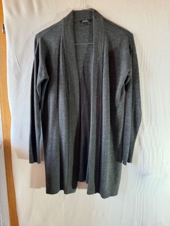 Graue Strickjacke, Cardigan von Chicoree Gr. M