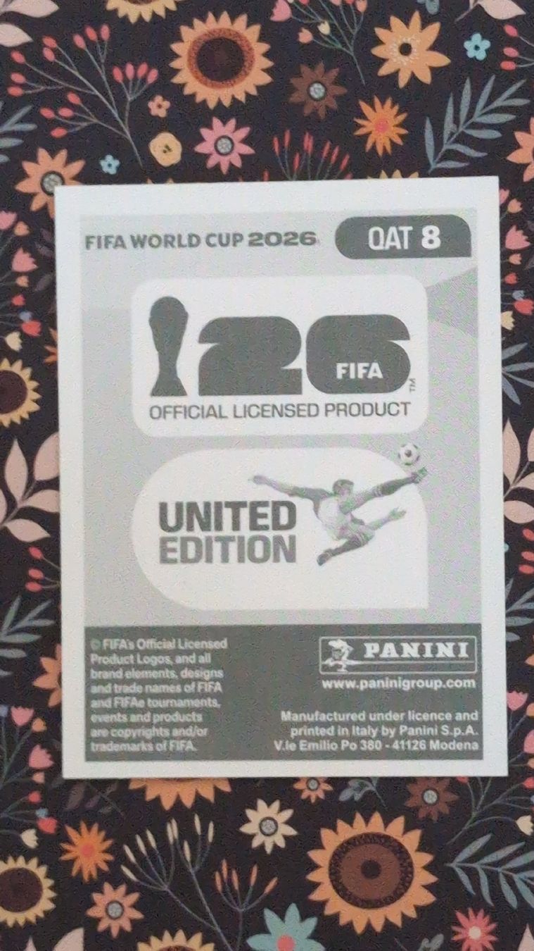 Panini Carte collezionabili: QAT 8 - PANINI - FIFA WM 2026 – Nuovo (secondo la descrizione) da Bauma venduto da tobiaskl 1