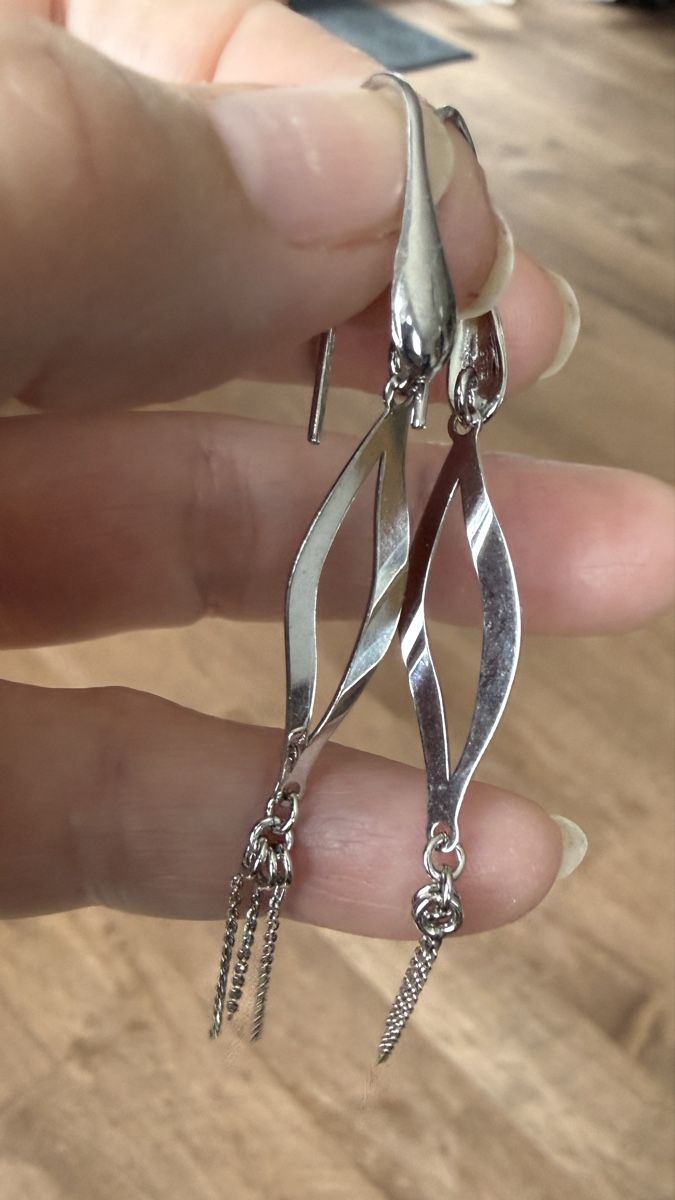 Orecchini pendenti & Orecchini a lobo: Elegante Ohrringe, echtes Silber 925, neu – Nuovo e nell'imballaggio originale da Ebikon venduto da Leonidas2 4