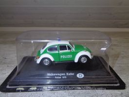 Altaya 1:43 VW Cox Käfer Police du monde 1970