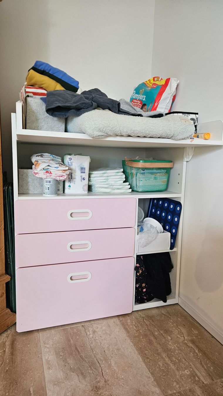 Ikea Fasciatoi & Accessori: Wickeltisch weiss / rosa – Usato da Zürich venduto da AJBAB 1