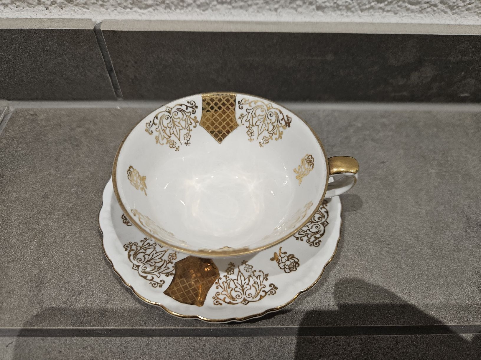 Tazze: Kaffeetasse mit Unterteller BAVARIA Gareis Germany – Usato da Heimenhausen venduto da Saint-Michel3360 1