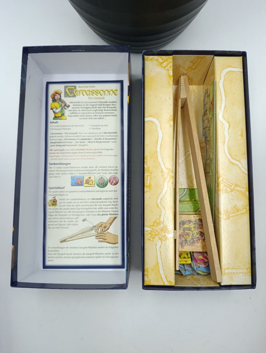 Jeux: Carcassonne Erweiterung: Das Katapult – D'occasion à Wil SG par Donaldus 2
