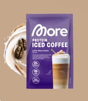 More Protein Iced Coffee Latte Macchiato 5 Beutel