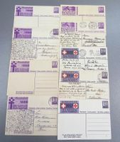 Lot 9  Bundesfeierkarten 1935, 1936 u. 1937