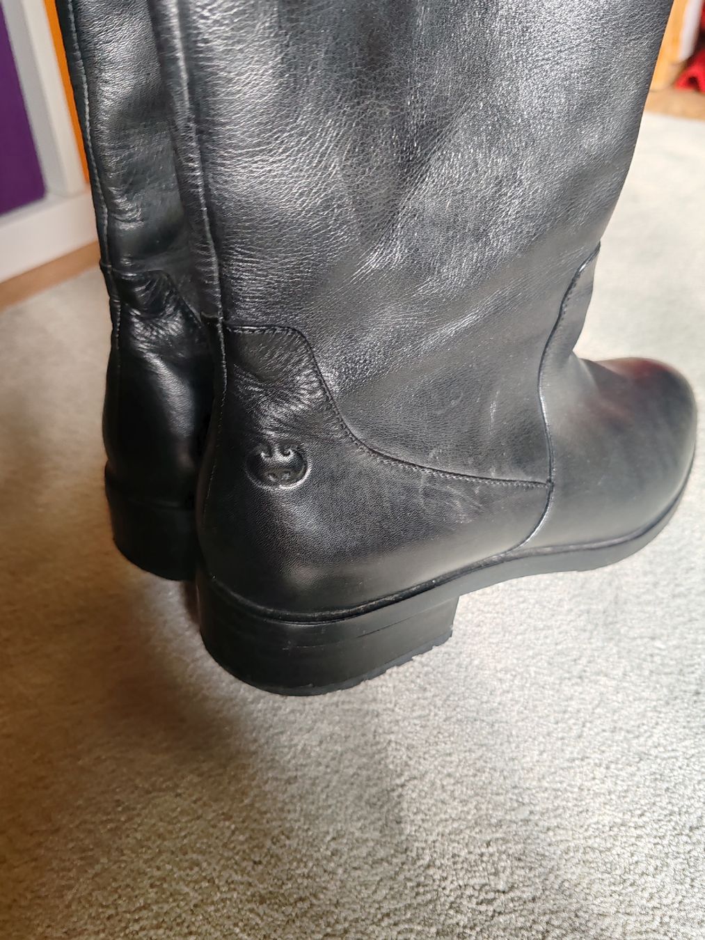 Gerry Weber Damenschuhe: Gerry Weber Overknee-Stiefel Leder schwarz – Gebraucht aus Untervaz von DoniWii1985 1