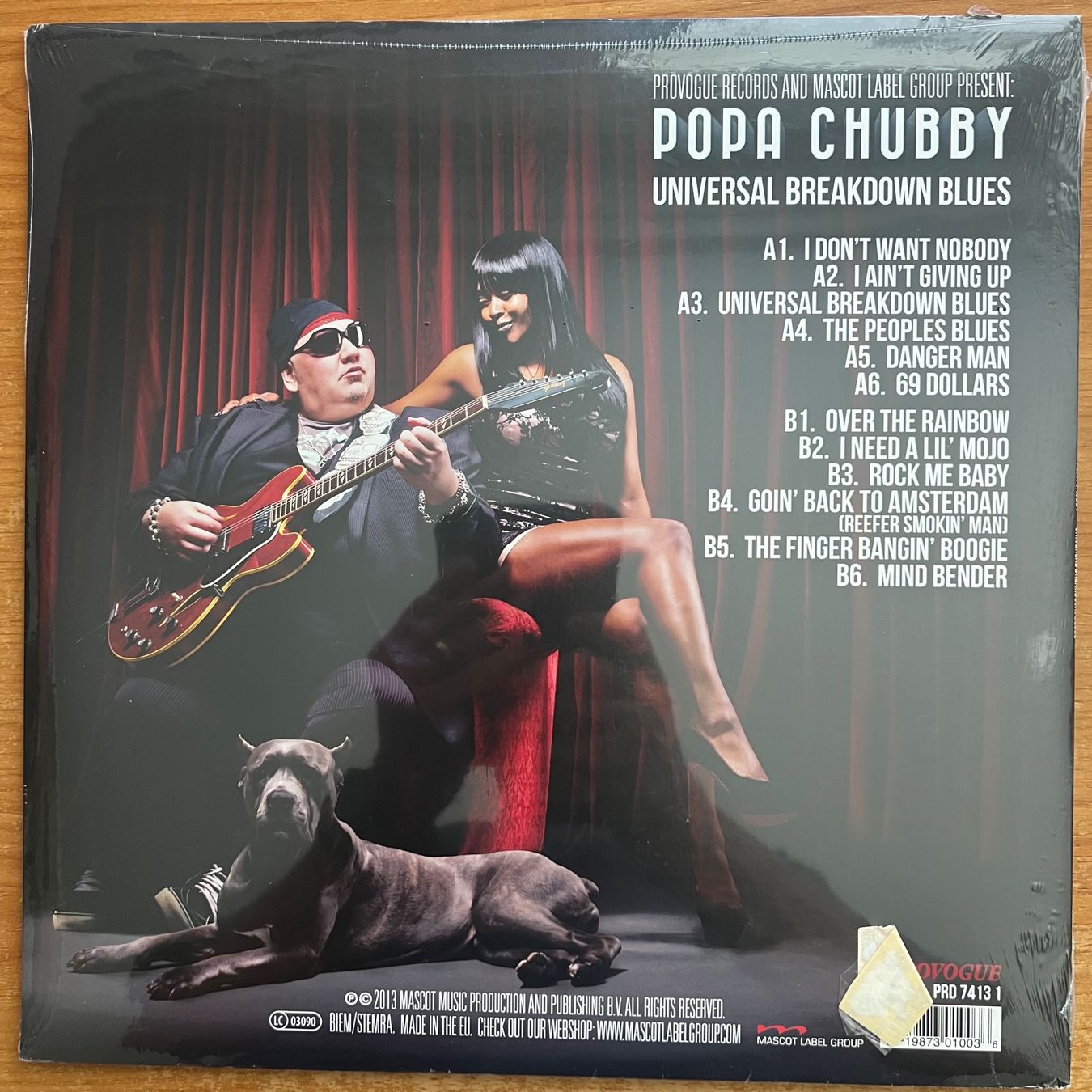 Schallplatten: Popa Chubby - Universal Breakdown Blues / 1. EU-Press. 2013 – Neu und originalverpackt aus Gais von soundcave57 1