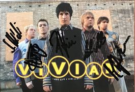 Vivian CH-Band Autogramm signiert Foto 10x15cm
