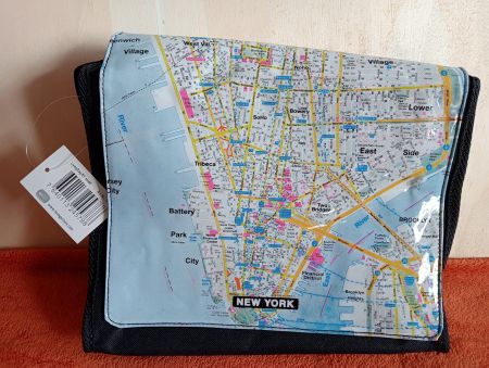 New York Umhängetasche Kult Städtereise neuwertig