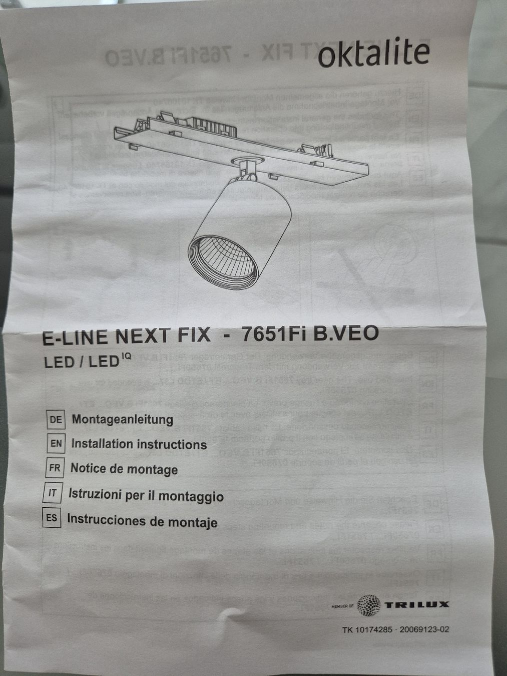 Lustres & lampes de plafonds: LED Schienenleuchte Oktalite E - LINE NEXT FIX – Neuf avec emballage d'origine à Oetwil am See par Janina5 5