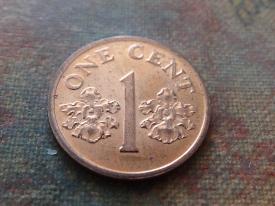 Alle Münzen: SINGAPOUR  1  Cent  1989 – Gebraucht aus Romanel-sur-Lausanne von Swift13 1
