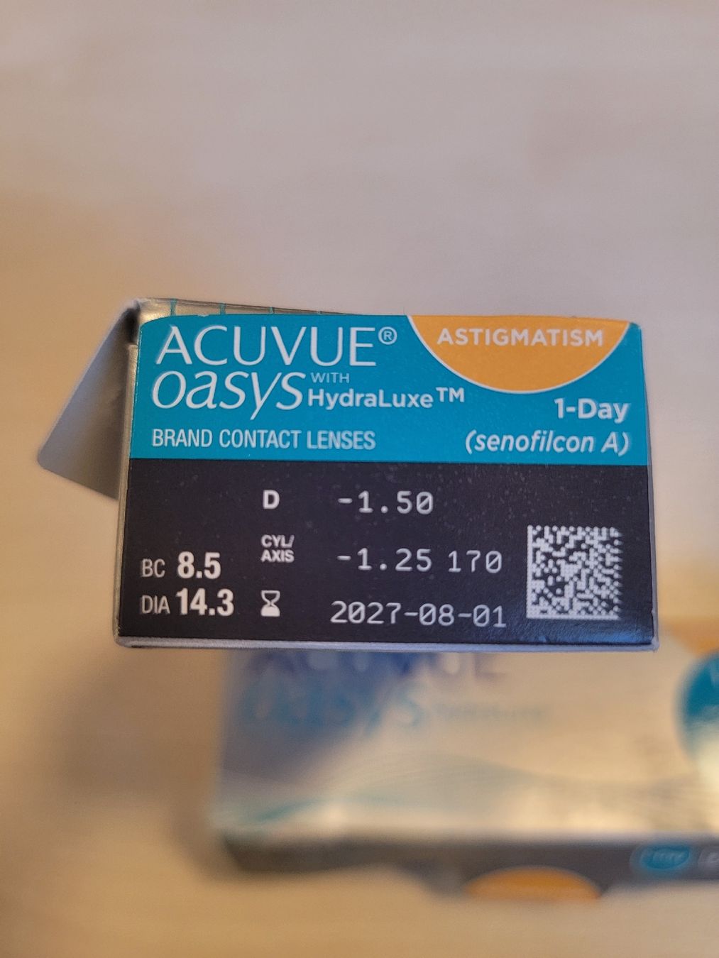 Acuvue Kontaktlinsen: ACUVUE Oasys 1-Day Astigmatism -1.50 – Gebraucht aus Muhen von Litaf7 2