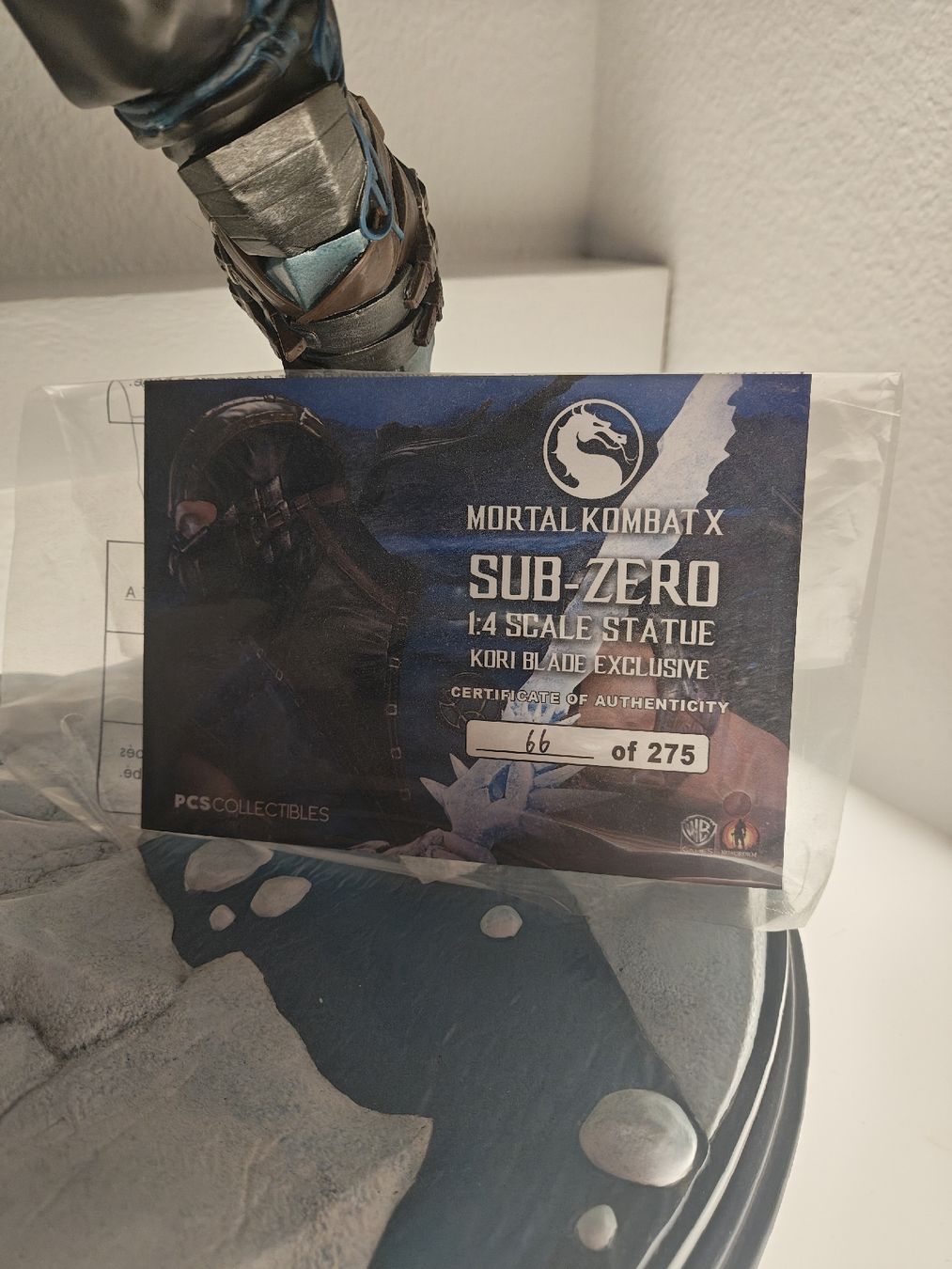 Spielzeuge: PCS Mortal Kombat Sub Zero Staute exclusive Edition – Neu (gemäss Beschreibung) aus Ittigen von Boxfit-Bern_3052 1